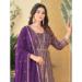 Picture of Charming Georgette Purple Anarkali Salwar Kameez