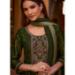 Picture of Statuesque Silk Dark Green Readymade Salwar Kameez
