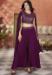 Picture of Taking Georgette Purple Readymade Salwar Kameez