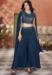 Picture of Sublime Georgette Navy Blue Readymade Salwar Kameez