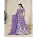 Picture of Marvelous Chiffon Light Slate Grey Lehenga Choli