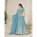 Picture of Pleasing Chiffon Dark Sea Green Lehenga Choli