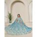Picture of Pleasing Chiffon Dark Sea Green Lehenga Choli