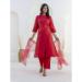 Picture of Admirable Silk Light Coral Readymade Salwar Kameez