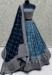 Picture of Fine Georgette Light Steel Blue Lehenga Choli