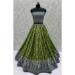 Picture of Wonderful Georgette Dark Olive Green Lehenga Choli