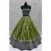Picture of Excellent Georgette Dark Olive Green Lehenga Choli