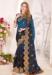 Picture of Superb Silk Teal Saree