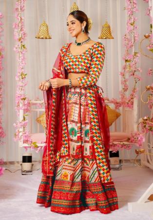 Picture of Comely Silk Maroon Readymade Lehenga Choli