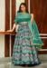 Picture of Beautiful Silk Cadet Blue Readymade Lehenga Choli