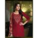 Picture of Exquisite Chiffon Fire Brick Readymade Salwar Kameez