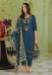 Picture of Marvelous Chiffon Teal Readymade Salwar Kameez