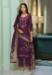 Picture of Magnificent Chiffon Purple Readymade Salwar Kameez