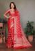 Picture of Well Formed Silk Crimson Saree