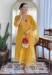Picture of Rayon Dark Golden Rod Readymade Salwar Kameez