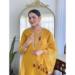 Picture of Rayon Dark Golden Rod Readymade Salwar Kameez