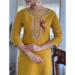 Picture of Rayon Dark Golden Rod Readymade Salwar Kameez