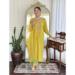 Picture of Stunning Rayon Golden Rod Readymade Salwar Kameez