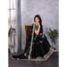 Picture of Bewitching Chiffon Black Saree