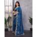 Picture of Ideal Chiffon Midnight Blue Saree