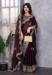 Picture of Excellent Chiffon Black Saree