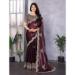 Picture of Excellent Chiffon Black Saree