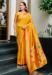 Picture of Enticing Silk Orange Saree