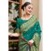 Picture of Elegant Silk Teal Saree