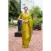 Picture of Shapely Silk Olive Saree