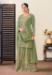 Picture of Ravishing Chiffon Grey Straight Cut Salwar Kameez