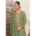 Picture of Ravishing Chiffon Grey Straight Cut Salwar Kameez