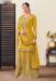 Picture of Amazing Chiffon Orange Straight Cut Salwar Kameez