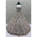 Picture of Resplendent Net Light Steel Blue Lehenga Choli