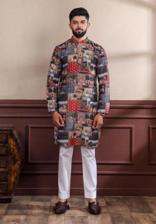 Picture of Sublime Cotton Dim Gray Kurtas