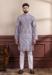 Picture of Sightly Cotton Light Slate Grey Kurtas