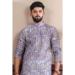 Picture of Sightly Cotton Light Slate Grey Kurtas