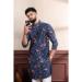 Picture of Statuesque Cotton Indigo Kurtas