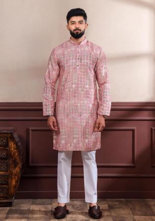 Picture of Shapely Cotton Thistle Kurtas