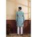 Picture of Appealing Cotton Light Steel Blue Kurtas