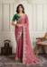 Picture of Enticing Georgette Rosy Brown Saree