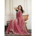 Picture of Enticing Georgette Rosy Brown Saree