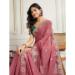 Picture of Enticing Georgette Rosy Brown Saree