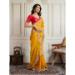 Picture of Splendid Georgette Golden Rod Saree