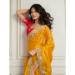 Picture of Splendid Georgette Golden Rod Saree