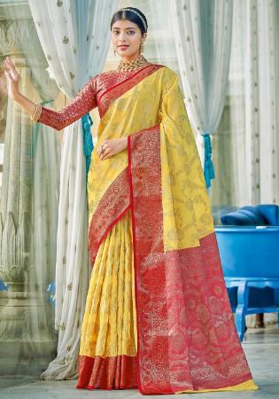 Picture of Taking Cotton & Linen Sandy Brown Saree