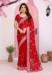 Picture of Wonderful Chiffon Crimson Saree