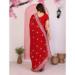 Picture of Wonderful Chiffon Crimson Saree