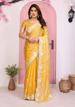 Picture of Charming Chiffon Sandy Brown Saree