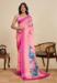 Picture of Pretty Chiffon Light Pink Saree
