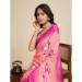 Picture of Pretty Chiffon Light Pink Saree